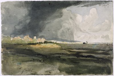 At Hailsham, Sussex: A Storm Approaching by Samuel Palmer