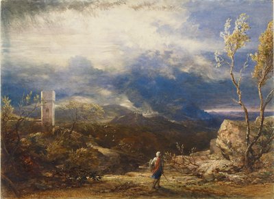 Christian Descending into the Valley of Humiliation from 
