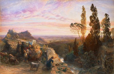 Dream in Apennines, circa 1864 by Samuel Palmer