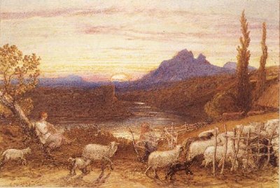 Going to Fold by Samuel Palmer