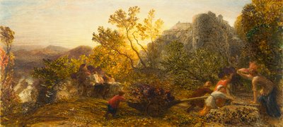 Harvest in the Vineyard, 1859 by Samuel Palmer