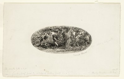 Plumpy Bacchus by Samuel Palmer
