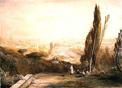 Rome, from the Western Hills, c.1840 by Samuel Palmer