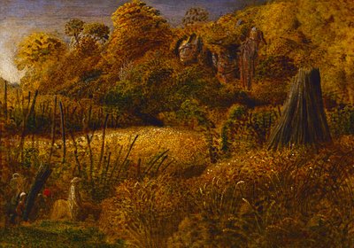 Scene at Underriver, Kent or The Hop Garden by Samuel Palmer