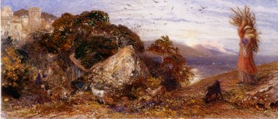 The Rising Moon by Samuel Palmer