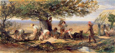 The Sheepshearers, c.1863 by Samuel Palmer