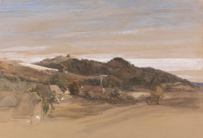 Underriver Hills, near Sevenoaks, Kent, from the Grounds of J. Herries, Esq. by Samuel Palmer