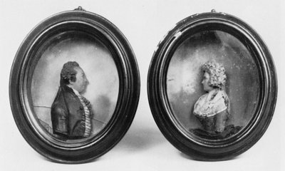Portraits of an Unidentified Man and Woman by Samuel Percy