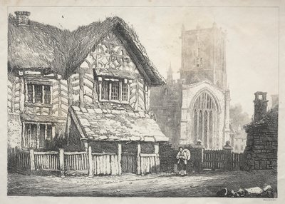 A Series of Ancient Buildings and Rural Cottages in the North of England: Helmsley by Samuel Prout