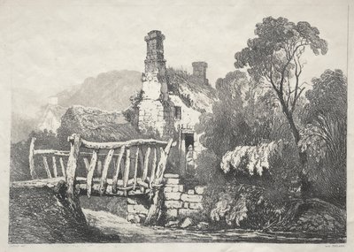 Near Byland by Samuel Prout