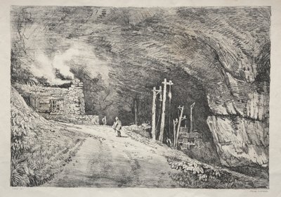 Peak Cavern by Samuel Prout