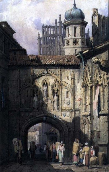 A View in Nuremberg, c.1823 by Samuel Prout