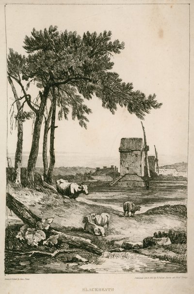 Blackheath, London by Samuel Prout