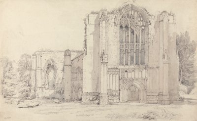 Bolton Abbey by Samuel Prout