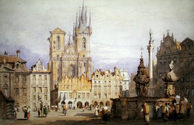 Prague by Samuel Prout