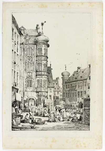 Ratisbonne by Samuel Prout
