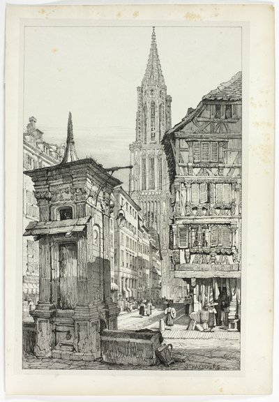 Strasbourg by Samuel Prout
