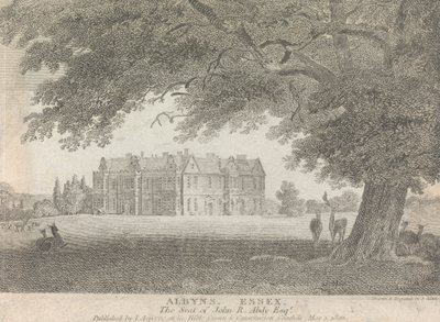 Albyns, Essex, The Seat of John R. Abdy, Esquire by Samuel Rawle