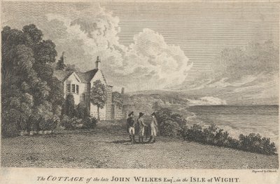 The Cottage of the late John Wilkes, Esquire, in the Isle of Wight; page 94 (Volume Three) by Samuel Rawle