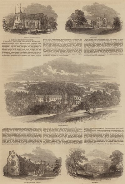 A Ramble in Hertfordshire by Samuel Read