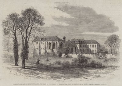 Hartlebury Castle, Worcestershire, the Seat of the Bishop of Worcester by Samuel Read