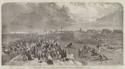 The Naval Review, Promenade on Southsea Common by Samuel Read