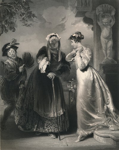 Juliet and the Nurse, Romeo & Juliet by Samuel Sangster