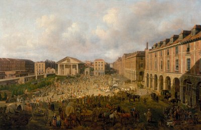 Covent Garden Piazza and Market by Samuel Scott