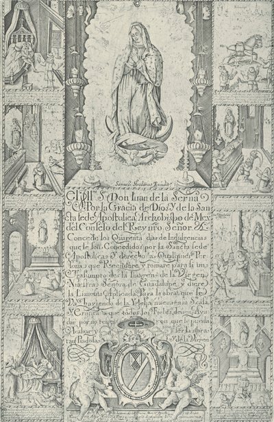 Indulgence for Donation of Alms Towards the Building of a Church by Samuel Stradanus