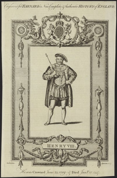King Henry VIII of England by Samuel Wale