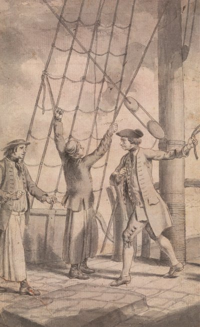 The Murder of Kenith Hossack by Captain Lowry by Samuel Wale