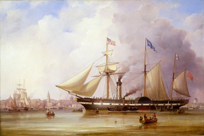 Paddle steamer 