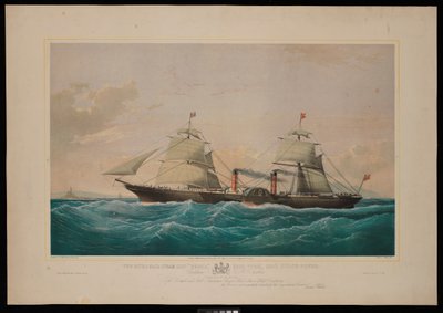The Royal Mail Steam Ship Persia... Captain C H E Jodkins (Inward Bound, off the Skerries) To the British and North American Royal Mail Steam Packet Company this print is most respectfully dedicated by Samuel Walters