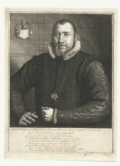 Portrait of Jacob Muys van Holy by Samuel van Hoogstraten