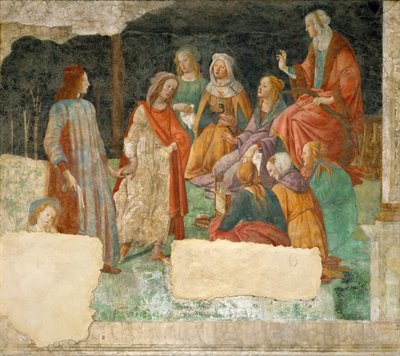 A Young Man Being Introduced to the Seven Liberal Arts by Sandro Botticelli