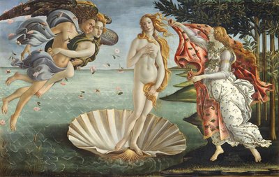 The Birth of Venus by Sandro (1444/5 1510) Botticelli