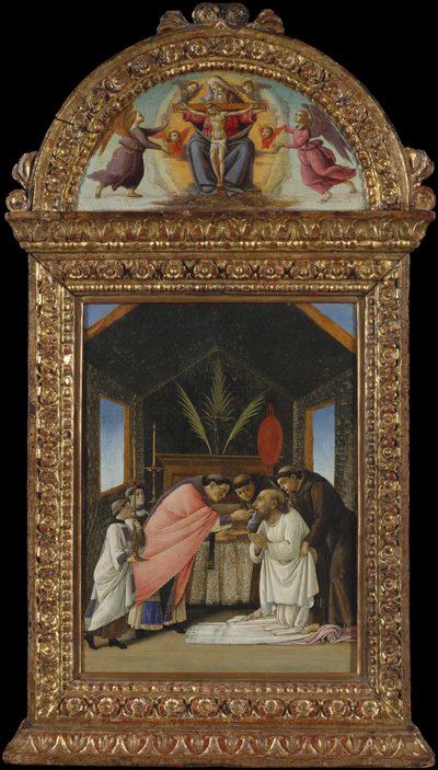 The Last Communion of Saint Jerome by Sandro Botticelli