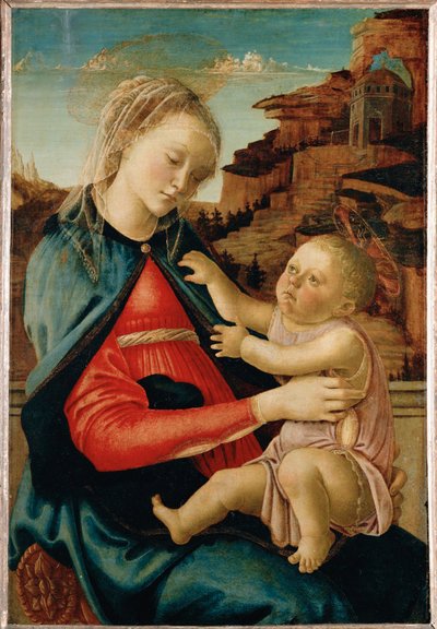 Virgin and Child by Sandro (1444/5-1510) Botticelli
