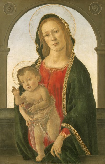 Virgin and Child with a Pomegranate by Sandro (1444/5 1510) Botticelli