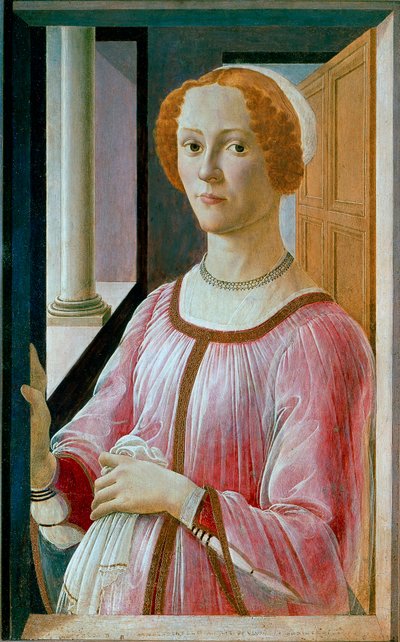Portrait of Smeralda Bandinelli by Sandro Botticelli
