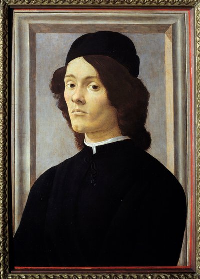 Portrait of a Young Man by Sandro Botticelli
