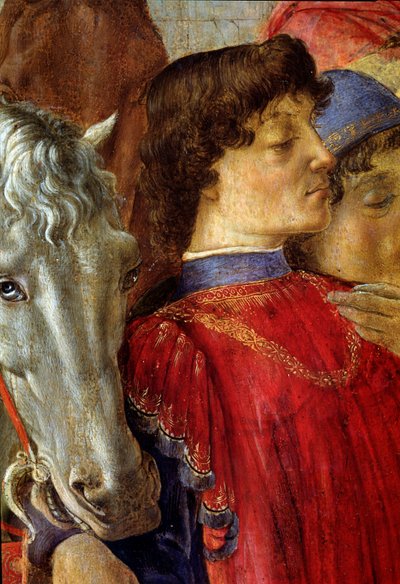 The Adoration of the Magi (Detail of Lorenzo de