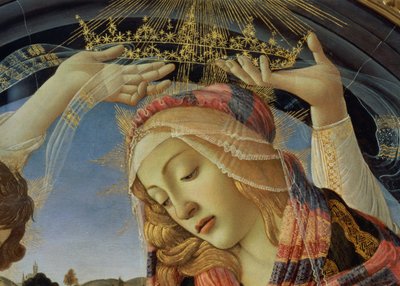 The Madonna of the Magnificat (detail) by Sandro Botticelli