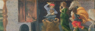 The Miracle of St. Eligius (predella panel from the Altarpiece of St. Mark, c.1488-90) by Sandro Botticelli