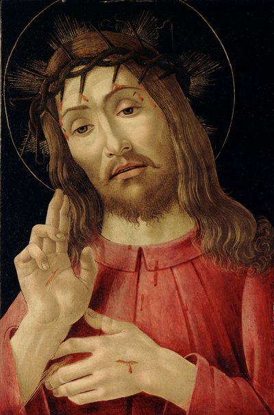 The Resurrected Christ, c.1480 by Sandro Botticelli