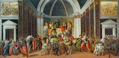The Story of Virginia by Sandro Botticelli