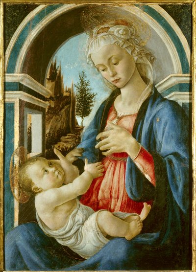 The Virgin and Child by Sandro Botticelli