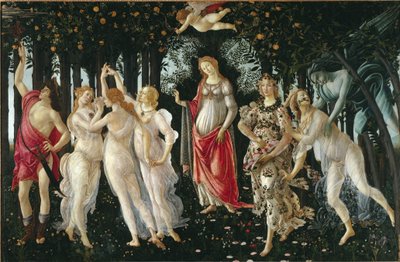 The Spring (detail) by Sandro Botticelli