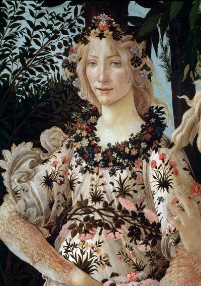 The Spring (detail) by Sandro Botticelli