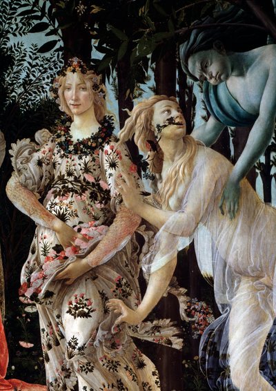 The Spring (detail) by Sandro Botticelli